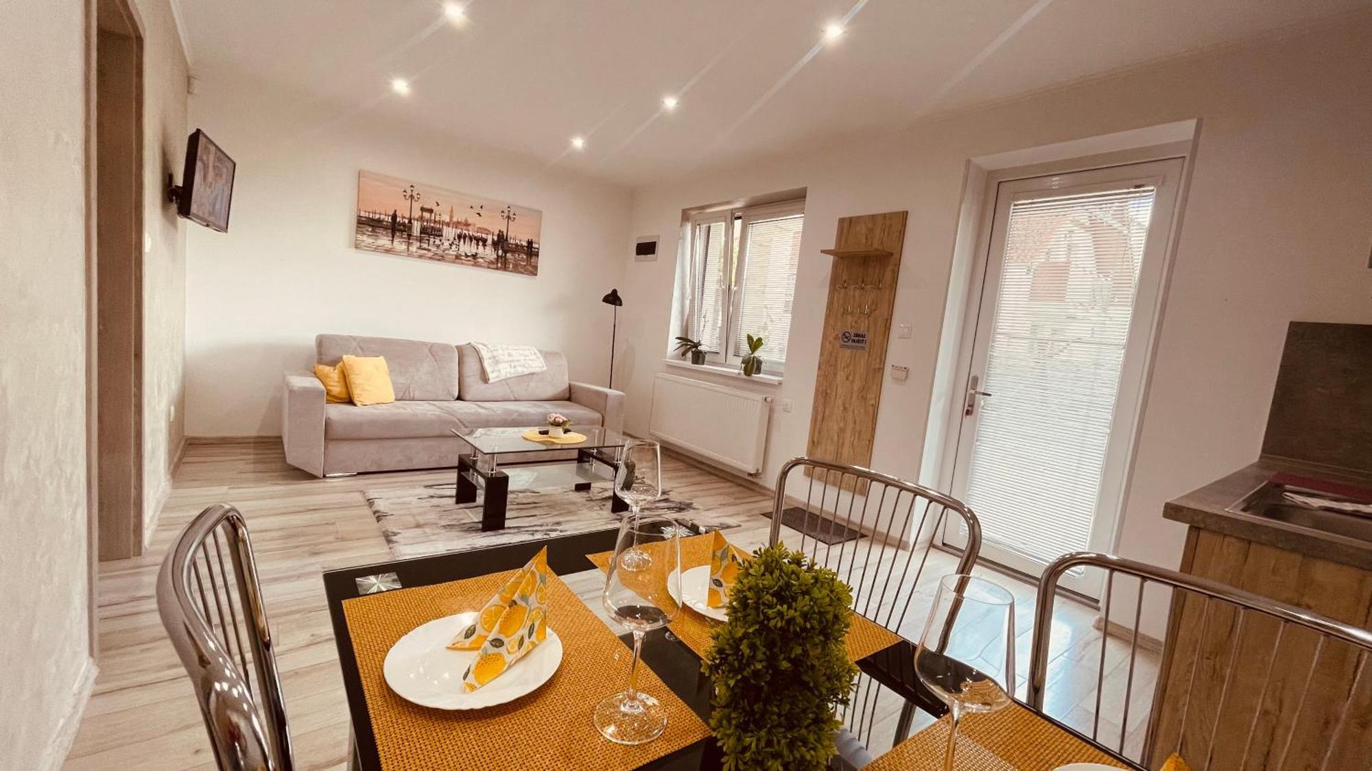 Eugen Apartman Veľký Meder Bagian luar foto